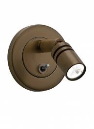 Светильник  настенный накладной (Бра) Heathfield & Co Felipe, Felipe Bronze LED Wall Light