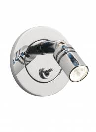 Светильник  настенный накладной (Бра) Heathfield & Co Felipe, Felipe Chrome LED Wall Light