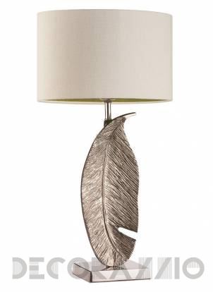 Светильник настольный (Настольная лампа) Heathfield & Co Leaf - Leaf Nickel Medium Table Lamp