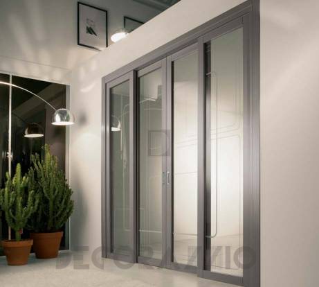 Двери межкомнатные двустворчатые раздвижные Ghizzi & Benatti DESIGN - SPAZIO 2