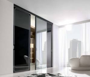 Двери межкомнатные двустворчатые раздвижные Ghizzi & Benatti Top Design, REFLEX 3