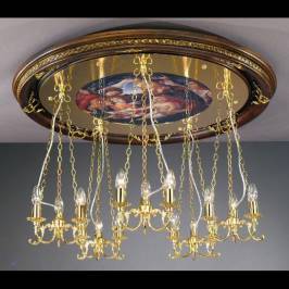 Светильник  потолочный накладной (Светильник потолочный) La Lampada 124, PL.124-15.26