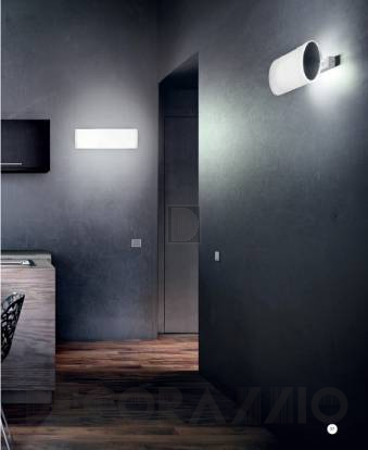 Светильник настенный накладной (Бра) Ono luce ovale - OVALE AP ES
