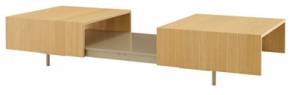 Кофейный, журнальный столик Ligne Roset DUALIST, DUALIST 130