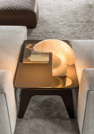 Кофейный, журнальный столик Minotti Minotti 2014, Kirk metall 2