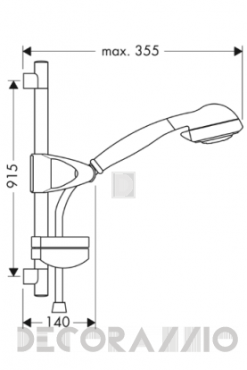 Душевая система Hansgrohe 27990000 - 27990000