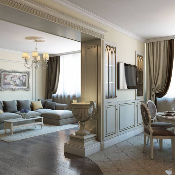 Дизайн интерьера двухуровневых апартаментов