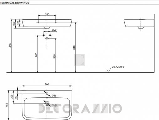 Пьедестал Toto NC Series - LW10021G