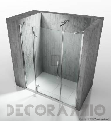 Душевая кабина VismaraVetro Tiquadro - QM