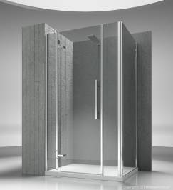 Душевая кабина VismaraVetro Tiquadro, QM+QG