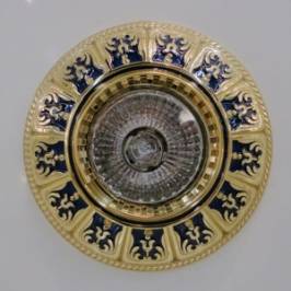 Светильник  потолочный/настенный врезной (Светильник точечный) Kolarz Capri, 0389.10.B