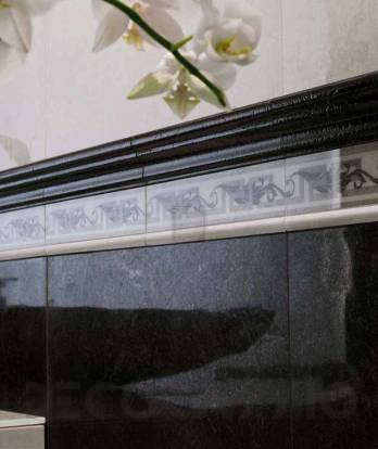 Настенная плитка Versace Ceramics Palace Rivestimenti Living - black
