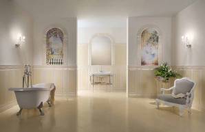 Напольная плитка Vallelunga Bathroom Furnishing, Perlato Gold