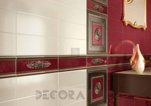 Настенная плитка Vallelunga Bathroom Furnishing - Bordeaux
