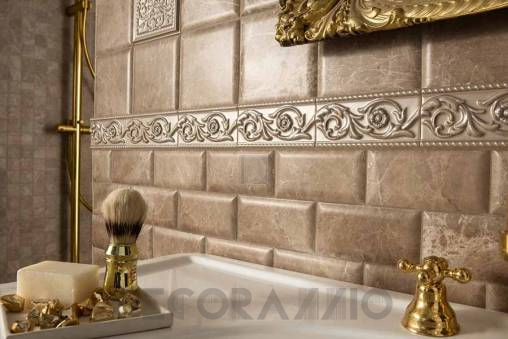 Настенная плитка Vallelunga Bathroom Furnishing - Tortora