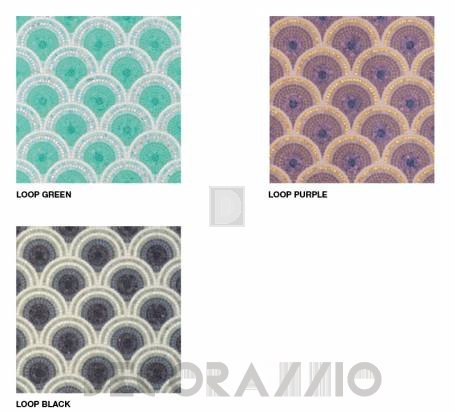 Настенная плитка Bisazza Decorations In Artistic Technique - Mosaic-Decorations-LOOP