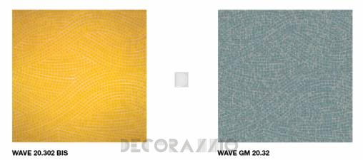 Настенная плитка Bisazza Decorations In Artistic Technique - Decoration-Mosaic-WAVE1