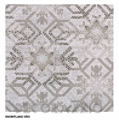 Настенная плитка Bisazza Decoration Mosaics - Decoration-Mosaic-SNOWFLAKE-ORO