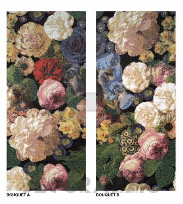 Настенная плитка Bisazza Decoration Mosaics - Decoration-Mosaic-BOUQUET
