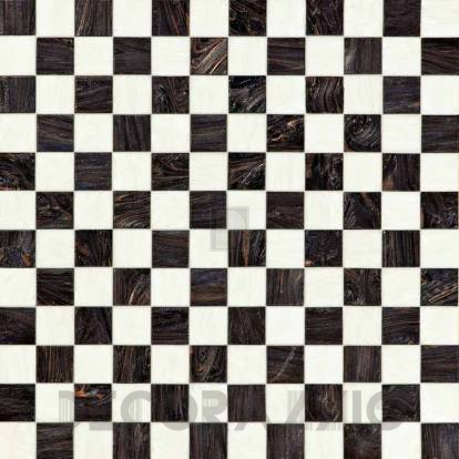 Настенная плитка Bisazza Decoration Mosaics - Decoration-Mosaic-CHECKMATE-Black