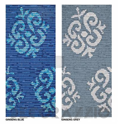 Настенная плитка Bisazza Decoration Mosaics - Decoration-Mosaic-GINSENG