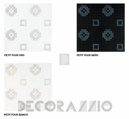 Настенная плитка Bisazza Decoration Mosaics - Decoration-Mosaic-PETIT-FOUR