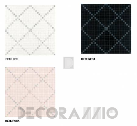 Настенная плитка Bisazza Decoration Mosaics - Decoration-Mosaic-RETE