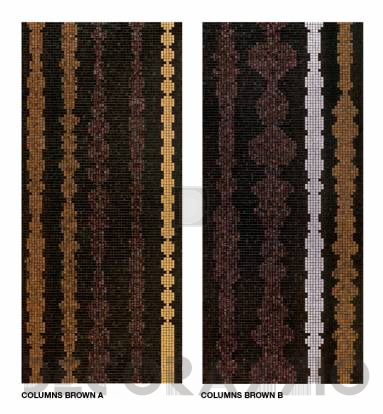 Настенная плитка Bisazza Decoration Mosaics - Decoration-Mosaic-COLUMNS