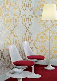 Настенная плитка Bisazza Decoration Mosaics, Decoration-Mosaic-LINEAR-DA-ROSAS