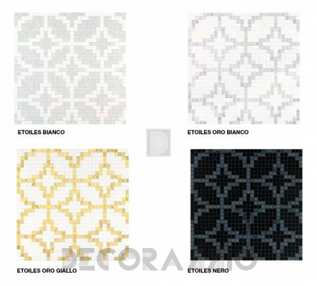 Настенная плитка Bisazza Decoration Mosaics - Decoration-Mosaic-ETOILES