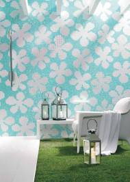 Настенная плитка Bisazza Decoration Mosaics, Decoration-Mosaic-GLASS-FLOWERS-2