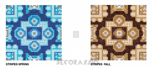 Настенная плитка Bisazza Decoration Mosaics - Decoration-Mosaic-SILK