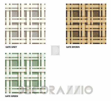 Настенная плитка Bisazza Decoration Mosaics - Decoration-Mosaic-GATE