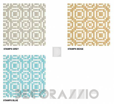 Настенная плитка Bisazza Decoration Mosaics - Decoration-Mosaic-STAMPS1