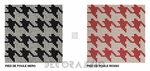 Настенная плитка Bisazza Decoration Mosaics - Decoration-Mosaic-PIED-DE-POULE-2