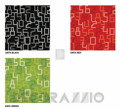 Напольная плитка Bisazza Decoration Mosaics - Decoration-Mosaic-DATA