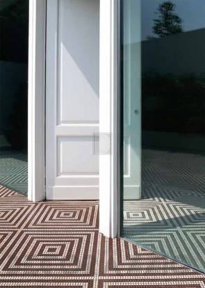 Напольная плитка Bisazza Decoration Mosaics - Decoration-Mosaic-WENGE’-Variations