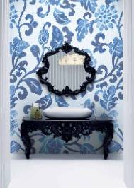 Напольная плитка Bisazza Decoration Mosaics, Decoration-Mosaic-SUMMER-FLOWERS-BLUE
