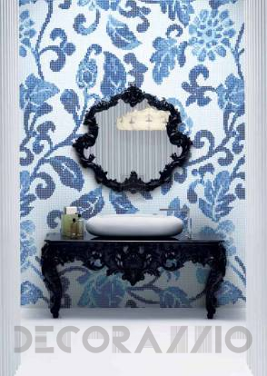 Напольная плитка Bisazza Decoration Mosaics - Decoration-Mosaic-SUMMER-FLOWERS-BLUE