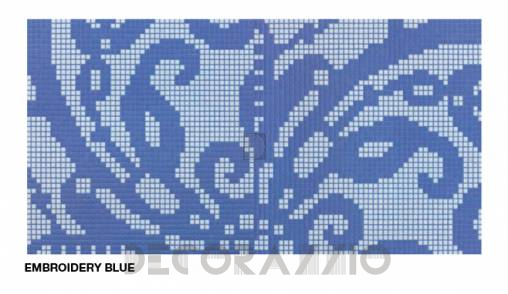 Настенная плитка Bisazza Decoration Mosaics - Decoration-Mosaic-EMBROIDERY