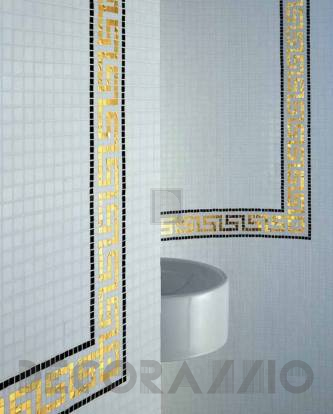 Настенная плитка Bisazza Borders - Mosaic-Border-10x10