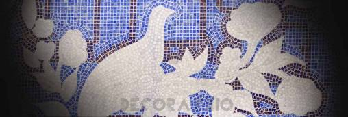 Настенная плитка Trend Artistic Mosaic - Peacock White