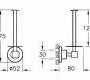 Держатель для полотенец Vitra Bathroom Juno - 44532