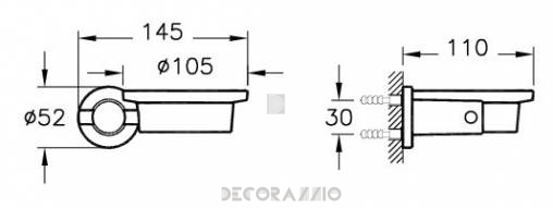 Мыльница Vitra Bathroom Ilia - 44385