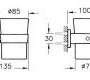 Стакан для зубных щеток Vitra Bathroom Ilia - 44383