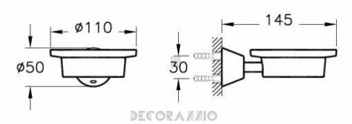 Мыльница Vitra Bathroom Matrix - 44576