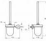 Держатель туалетной щётки Vitra Bathroom Minimax - 44790