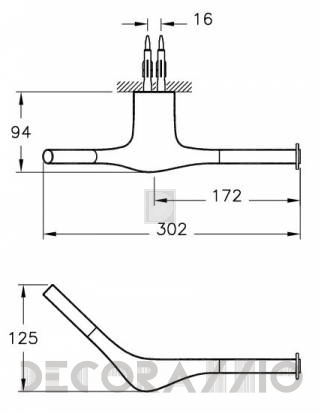 Держатель туалетной бумаги Vitra Bathroom Istanbul - 48001
