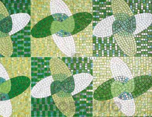 Мозаика Sicis Glass 3 - Lawn_Green_№08