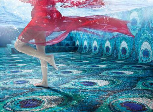 Настенная плитка Sicis iPix - Pavo_Real_Blue